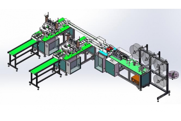 全自動(dòng)口罩生產(chǎn)線