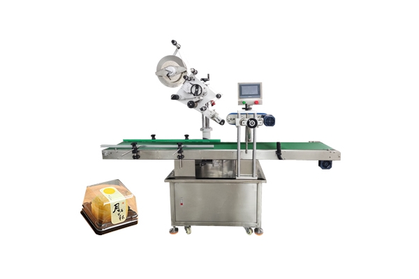 食品盒單轉(zhuǎn)角貼標機